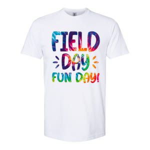 Field Day Fun Day Colorful Tie Dye Softstyle CVC T-Shirt