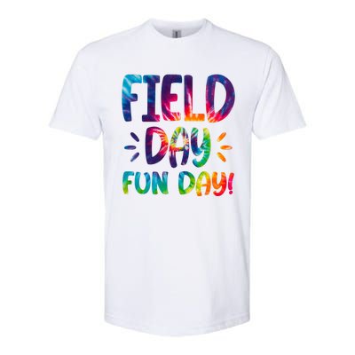 Field Day Fun Day Colorful Tie Dye Softstyle® CVC T-Shirt