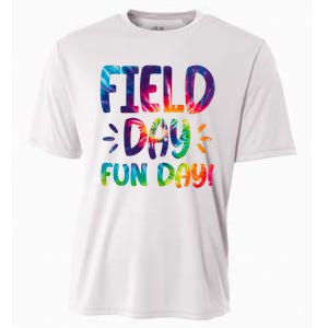 Field Day Fun Day Colorful Tie Dye Cooling Performance Crew T-Shirt