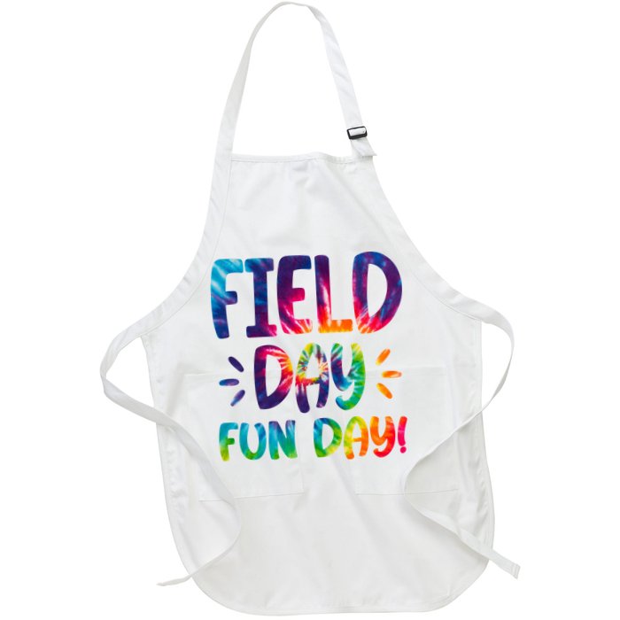 Field Day Fun Day Colorful Tie Dye Apron