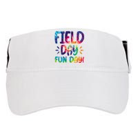 Field Day Fun Day Colorful Tie Dye Adult Drive Performance Visor