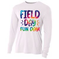 Field Day Fun Day Colorful Tie Dye Cooling Performance Long Sleeve Crew