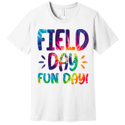 Field Day Fun Day Colorful Tie Dye Premium T-Shirt