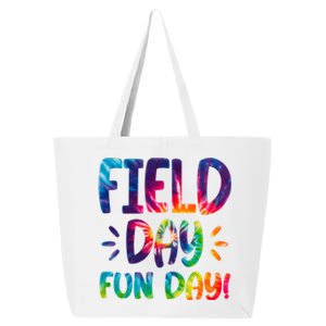 Field Day Fun Day Colorful Tie Dye 25L Jumbo Tote