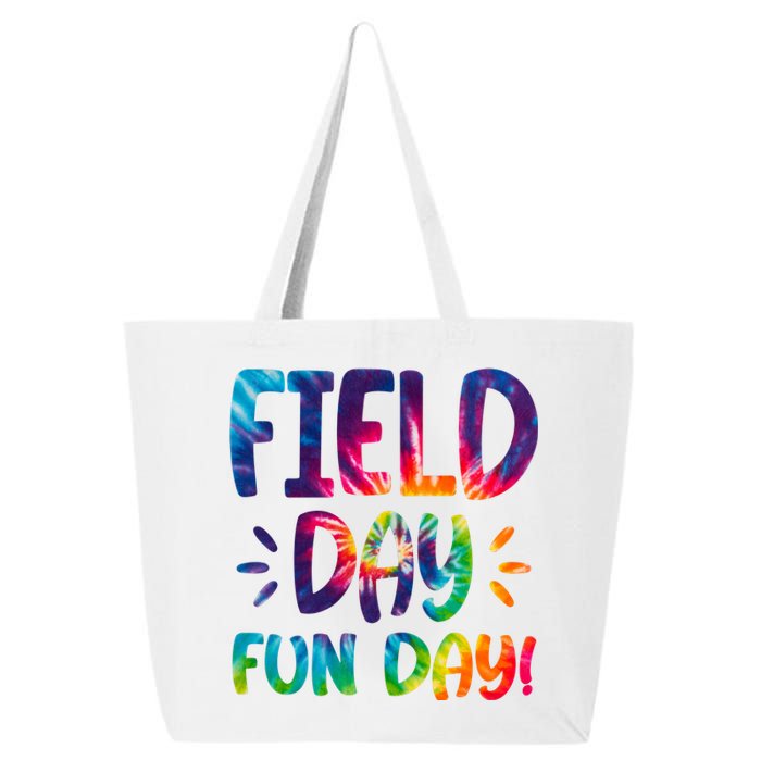 Field Day Fun Day Colorful Tie Dye 25L Jumbo Tote