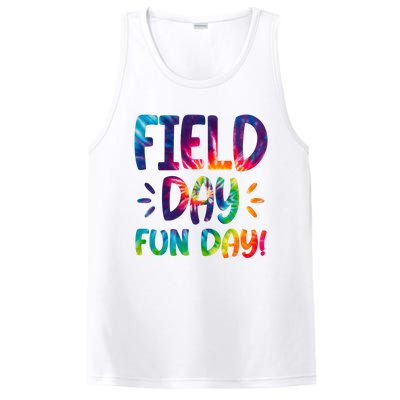 Field Day Fun Day Colorful Tie Dye PosiCharge Competitor Tank