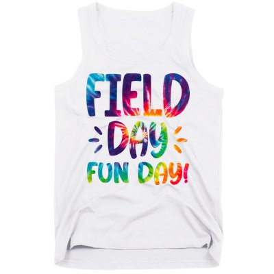 Field Day Fun Day Colorful Tie Dye Tank Top