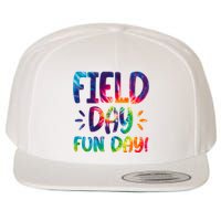 Field Day Fun Day Colorful Tie Dye Wool Snapback Cap