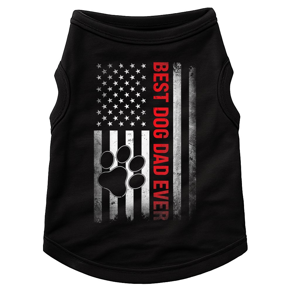Funny Dad Fathers Day Dog Dad Best Fathers Day Gift Doggie Tank