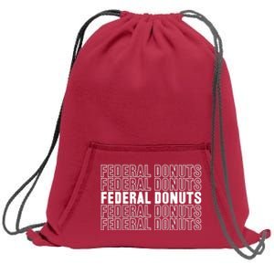 Federal Donuts Sweatshirt Cinch Pack Bag