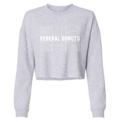 Federal Donuts Cropped Pullover Crew