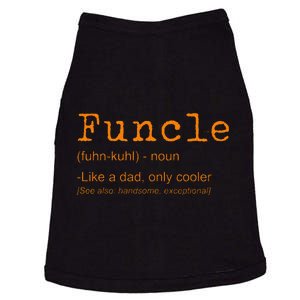 FUNCLE Definition Funny Joke Gift For Uncle Doggie Tank