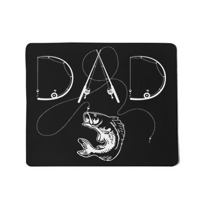 Fisherman Dad Fishing Enthusiast Fish Lover Daddy Father Mousepad