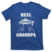 Fathers Day Funny Grandpa Fishing Reel Cool Pops Dad Joke Gift T-Shirt