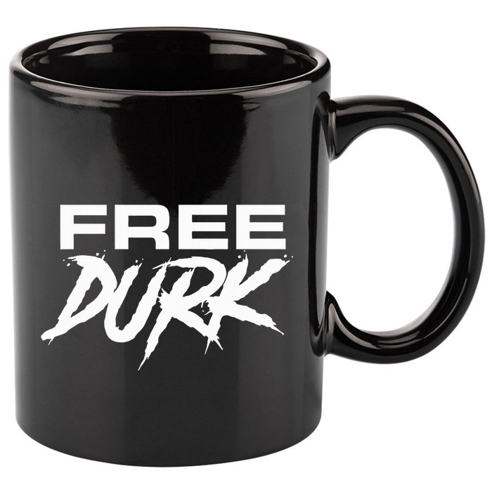Free Durk 11oz C Handle Ceramic Mug