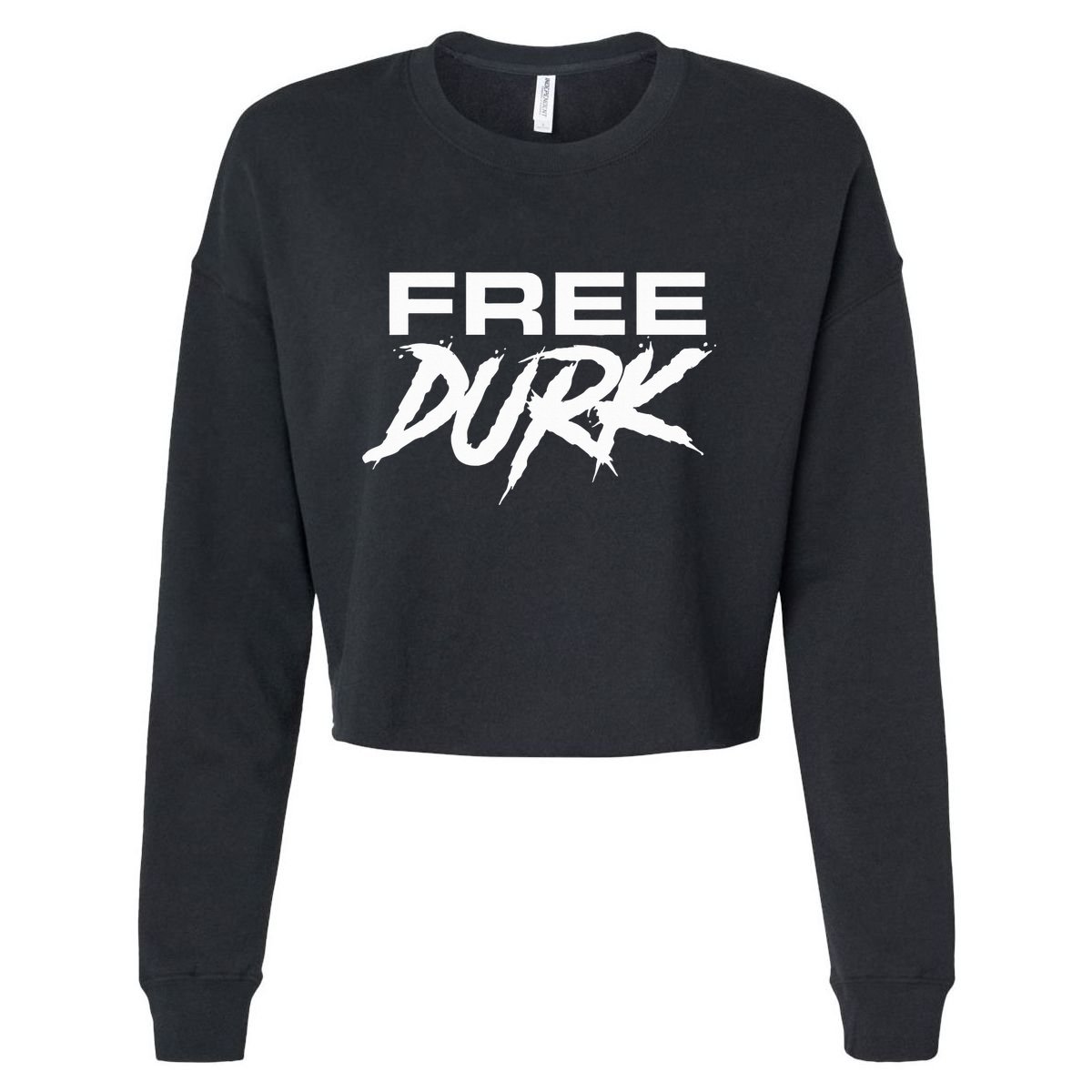 Free Durk Cropped Pullover Crew