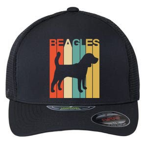 Funny Dog Funny Beagles Retro Dog Lover Dog Christmas Flexfit Unipanel Trucker Cap