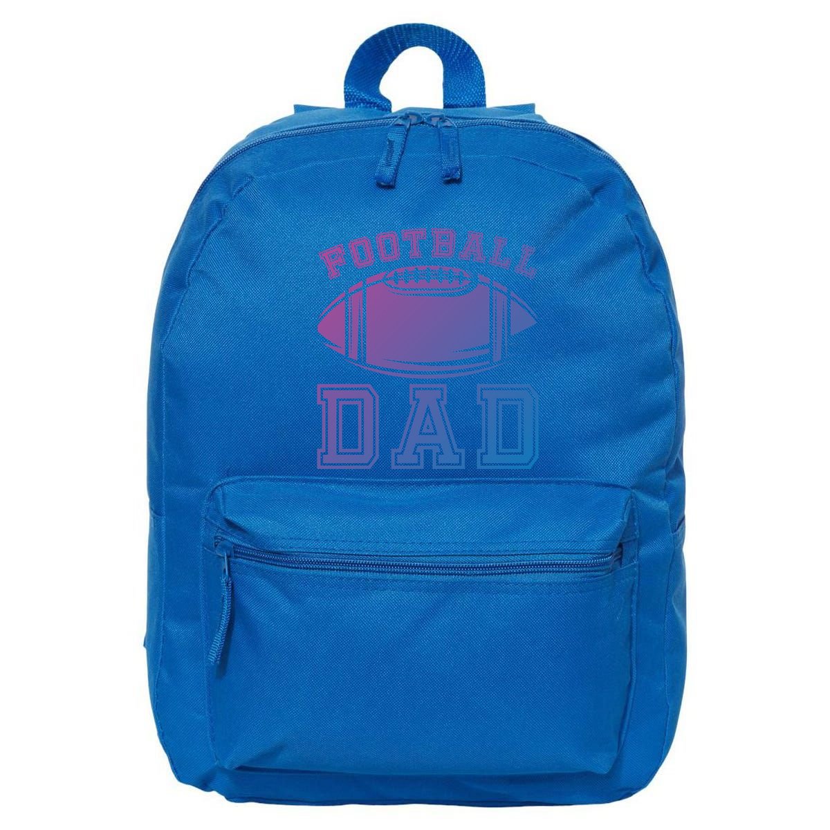 Fathers Day Football Dad American Football Player Football Gift 16 in Basic Backpack