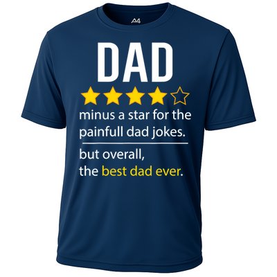 Funny Dad Father's Day Joke Humor Dad Son Daughter Daddy Cooling Performance Crew T-Shirt