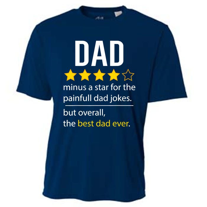 Funny Dad Father's Day Joke Humor Dad Son Daughter Daddy Cooling Performance Crew T-Shirt