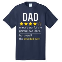 Funny Dad Father's Day Joke Humor Dad Son Daughter Daddy Tall T-Shirt