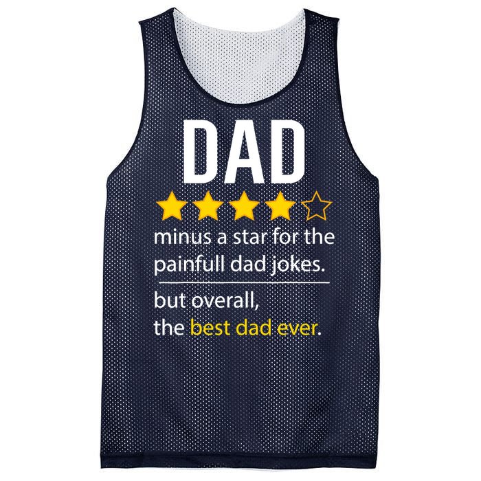 Funny Dad Father's Day Joke Humor Dad Son Daughter Daddy Mesh Reversible Basketball Jersey Tank