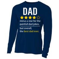 Funny Dad Father's Day Joke Humor Dad Son Daughter Daddy Cooling Performance Long Sleeve Crew