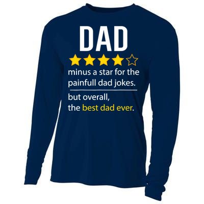 Funny Dad Father's Day Joke Humor Dad Son Daughter Daddy Cooling Performance Long Sleeve Crew