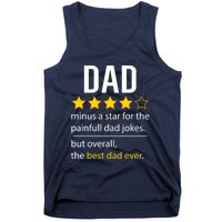 Funny Dad Father's Day Joke Humor Dad Son Daughter Daddy Tank Top