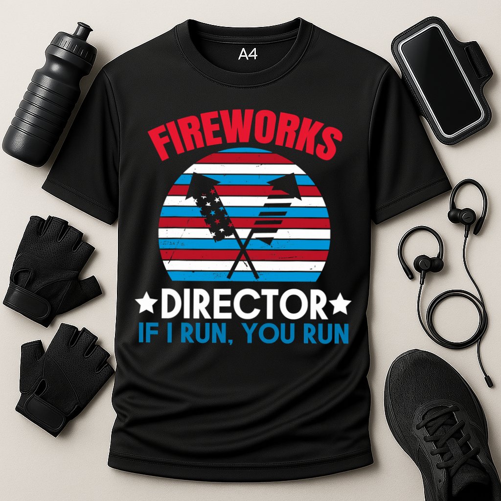 Fireworks Director Funny Bang 4th Of July Performance Shirt