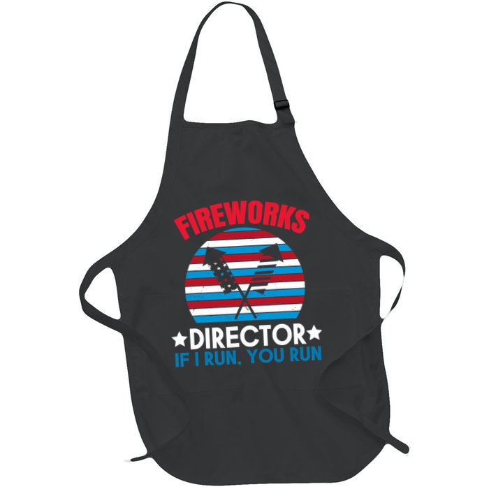 Fireworks Director Funny Bang 4th Of July Apron