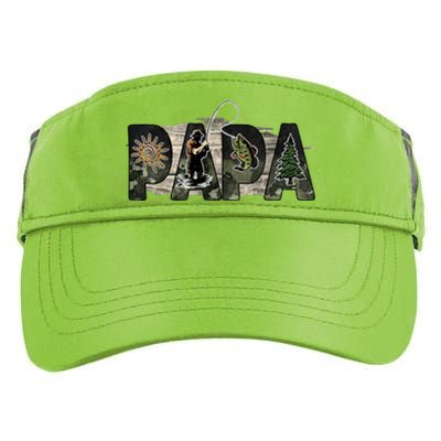 Father's Day Fishing Papa Gift For Dad Adult Drive Performance Visor