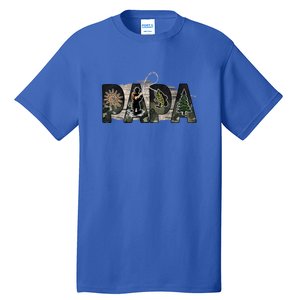 Father's Day Fishing Papa Gift For Dad Tall T-Shirt