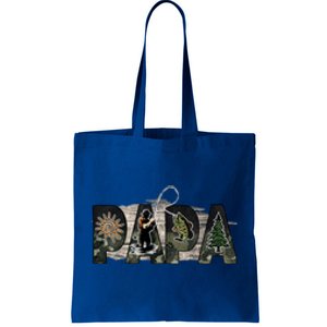 Father's Day Fishing Papa Gift For Dad Tote Bag