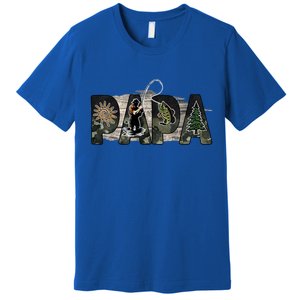 Father's Day Fishing Papa Gift For Dad Premium T-Shirt