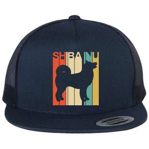 Funny Dog Funny Shiba Inu Retro Dog Lover Dog Christmas Flat Bill Trucker Hat