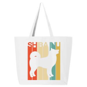 Funny Dog Funny Shiba Inu Retro Dog Lover Dog Christmas 25L Jumbo Tote