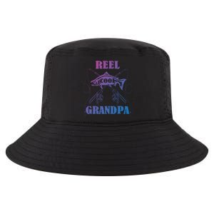 Fathers Day Funny Grandpa Fishing Reel Cool Pops Dad Joke Gift Cool Comfort Performance Bucket Hat