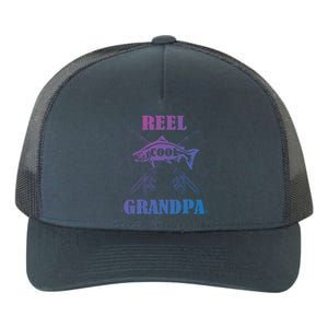 Fathers Day Funny Grandpa Fishing Reel Cool Pops Dad Joke Gift Yupoong Adult 5-Panel Trucker Hat