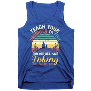 Father Daughter Fishing Dad Cute Gift Tank Top