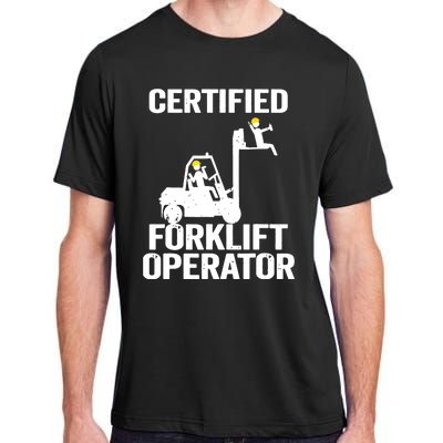 Forklift Driver Forklift Certified Forklift Operator Adult ChromaSoft Performance T-Shirt