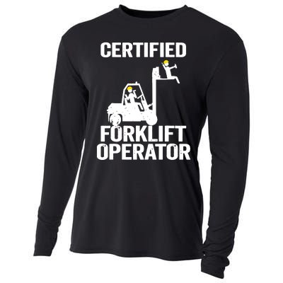 Forklift Driver Forklift Certified Forklift Operator Cooling Performance Long Sleeve Crew