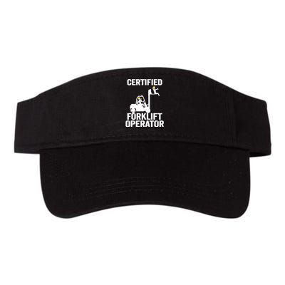 Forklift Driver Forklift Certified Forklift Operator Valucap Bio-Washed Visor