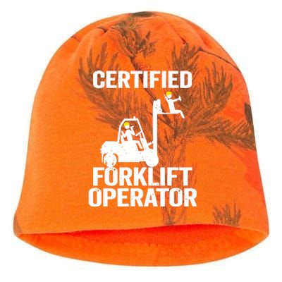 Forklift Driver Forklift Certified Forklift Operator Kati - Camo Knit Beanie