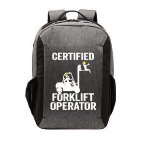 Forklift Driver Forklift Certified Forklift Operator Vector Backpack