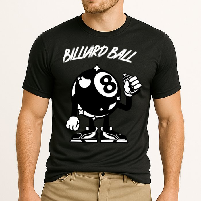 Father's Day Funny BilliardsI Love Snooker Pool Player Gift For Dad Cooling Performance Crew T-Shirt