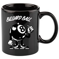 Father's Day Funny BilliardsI Love Snooker Pool Player Gift For Dad 11oz C Handle Ceramic Mug