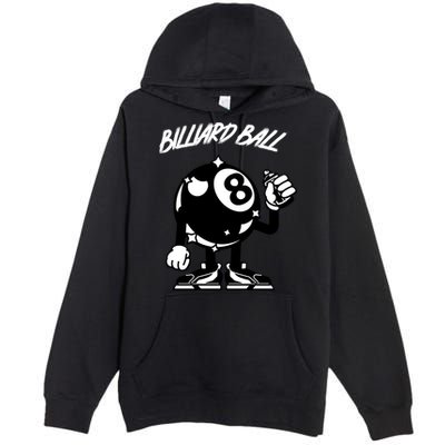 Father's Day Funny BilliardsI Love Snooker Pool Player Gift For Dad Premium Pullover Hoodie