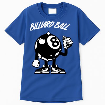 Father's Day Funny BilliardsI Love Snooker Pool Player Gift For Dad Tall T-Shirt