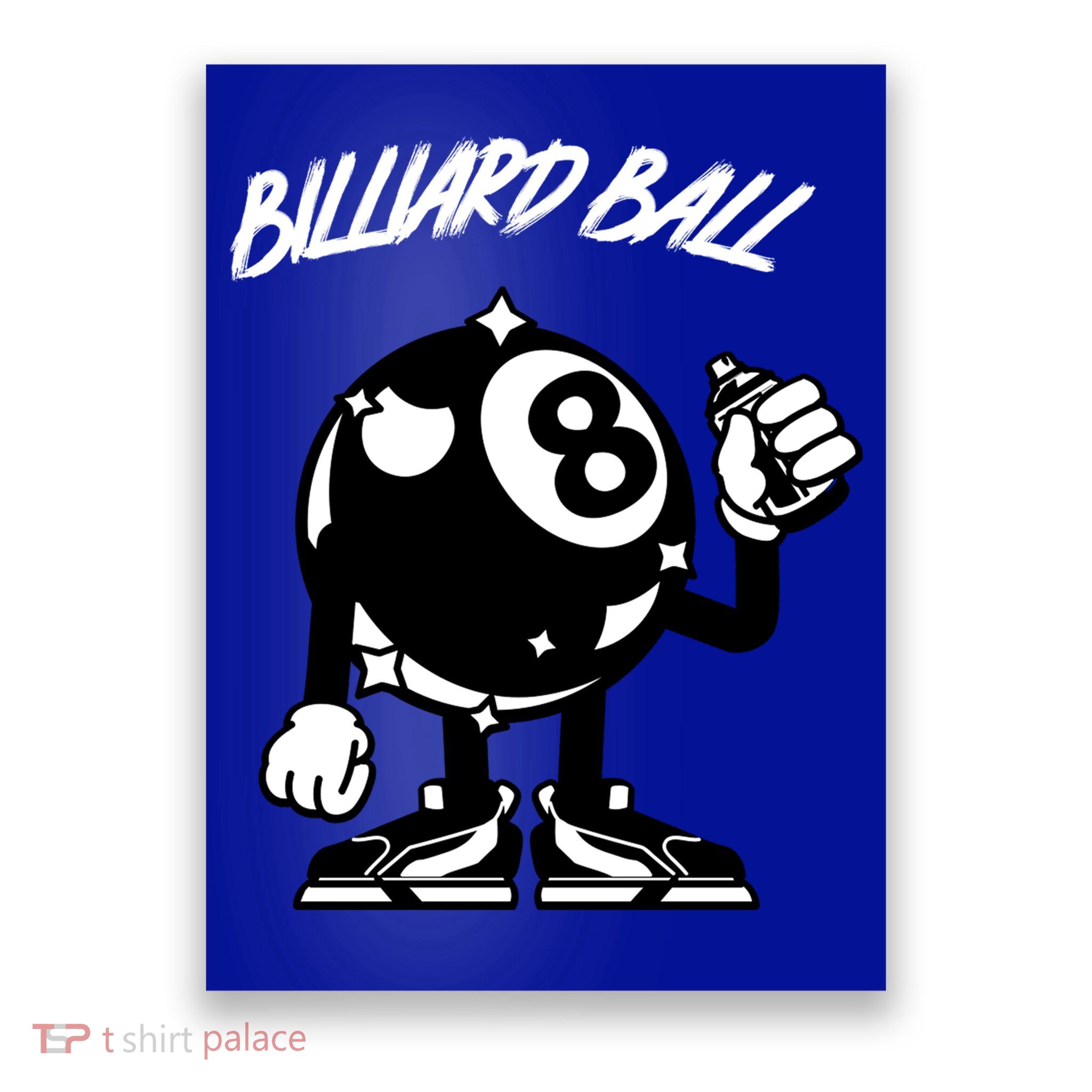 Father's Day Funny BilliardsI Love Snooker Pool Player Gift For Dad Poster